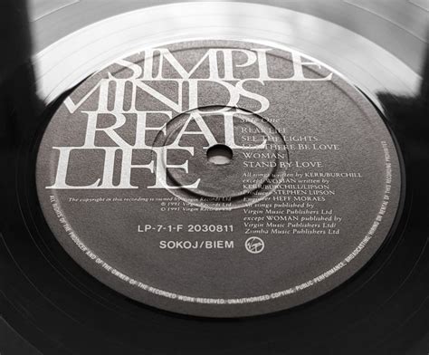 Lp • Simple Minds Real Life