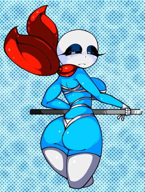 Rule 34 Alternate Universe Animated Skeleton Ass Breasts Ectobody Ectobreasts Fan Character