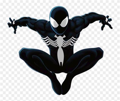 The Classic Symbiote Suit Ultimate Spiderman Black Spiderman Free