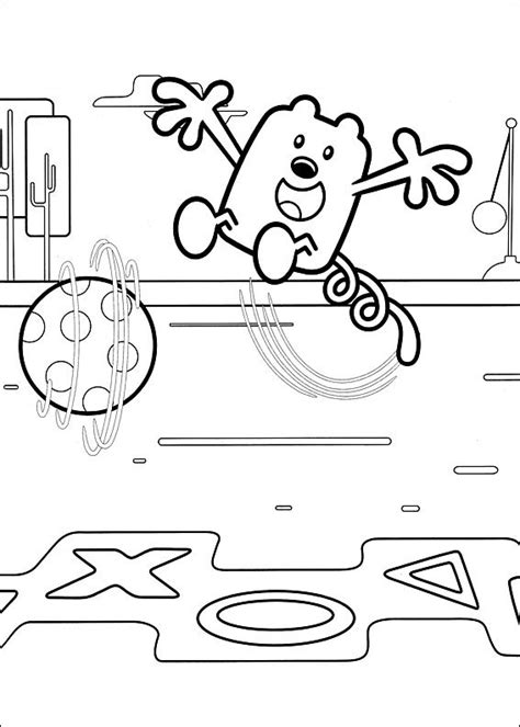 Coloring Pages Wow Wow Wubbzy 1