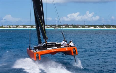 Watch The Worlds First Foiling Cruiser Take Flight At 30 Knots First