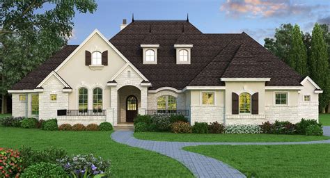 Legacy Luxury Traditional Ranch Style House Plan 8502