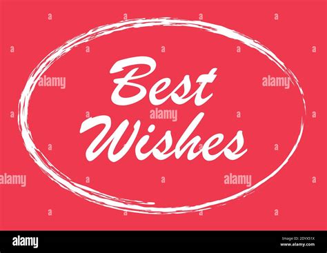 Best Wishes Poster Vintage Typography Card Stock Vector Image And Art Alamy