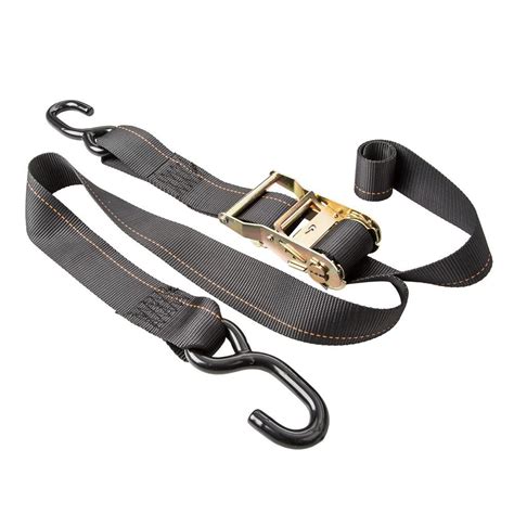 2 X 6 Ratchet Strap Tie Downs With S Hooks Discount Ramps