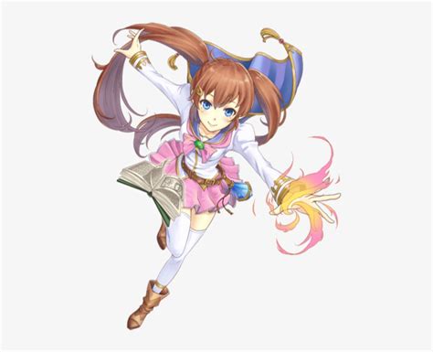 Png Anime Wizard Girl Png Transparent Png 480x640 Free Download