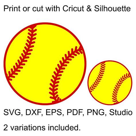 Download Free Softball Svg Pictures Free SVG files | Silhouette and