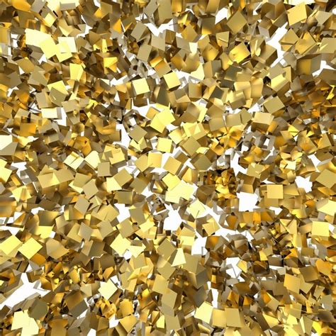 Premium Photo Gold Flake Glitter Background