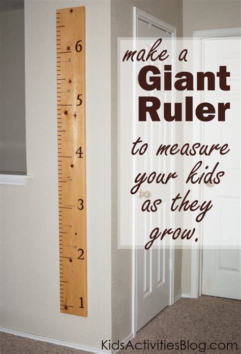 4 do not rely on measurements from third party. Watch the Kids Grow - Measure them with a Ruler