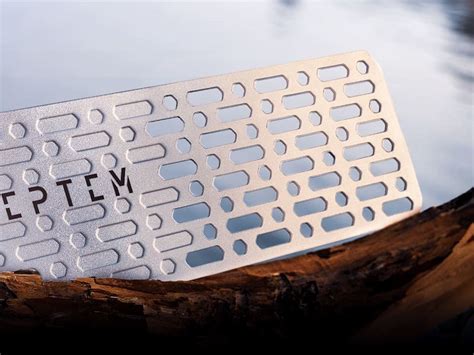 Septem Titanium Camp Grill Is Designed To Never Corrode Or Rust