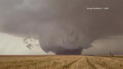 Storms Produce Large Tornado West Of Lubbock Texas
