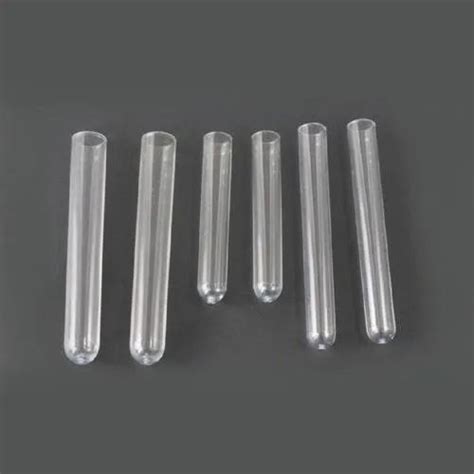 Transparent 15x125mm Borosilicate Glass Test Tube For Chemistry Lab