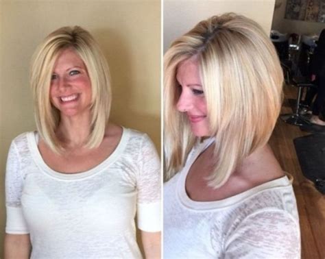 50 Trendy Inverted Bob Haircuts In 2020 Long Bob Hairstyles Inverted