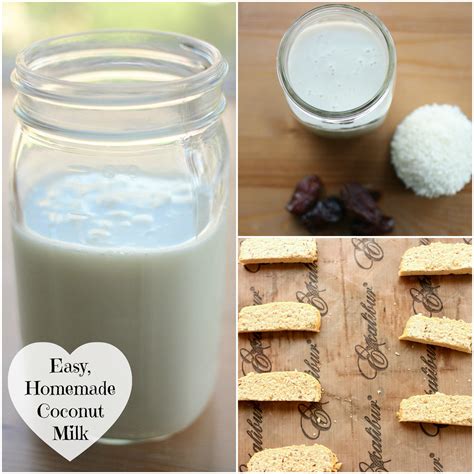 Quick Easy And Delicious Homemade Coconut Milk Bonus Recipe For Raw Vegan Coconut Biscotti