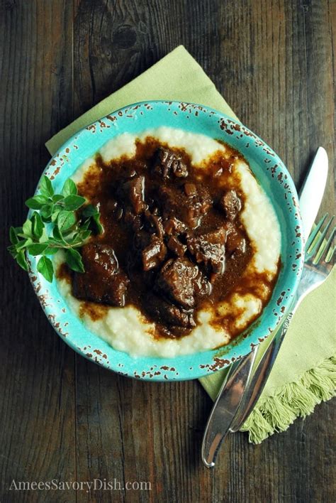 Add the tomato paste, worcestershire sauce, italian seasoning, thyme. Instant Pot Mediterranean Beef recipe- Amee's Savory Dish