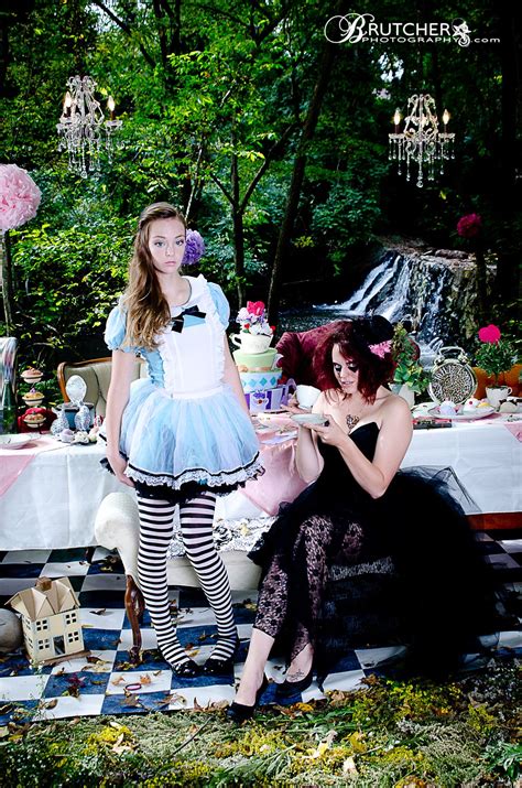 Alice In Wonderland Photoshoot By Brutcher Photography Alice Tea Party