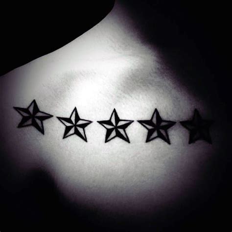 80 Nautical Star Tattoo Designs For Men Manly Ink Ideas Nautical