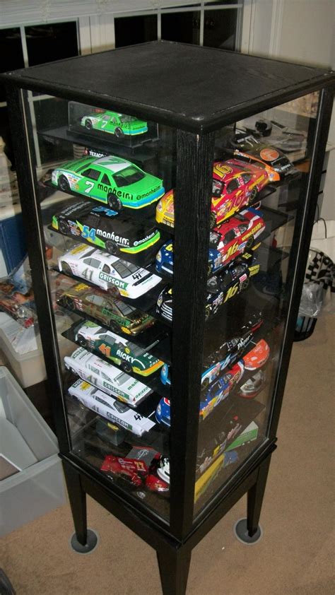 Lot Two Diecast Car Display Cases