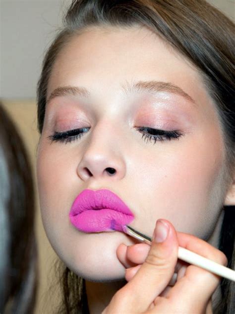 Beautiful Lips Bright Pink Lips Hot Pink Lips Bold Lips Glossy Lips
