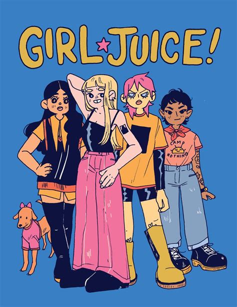 Girl Juice By Benji Nate In 2022 Comics Funky Art Comic Book Cover