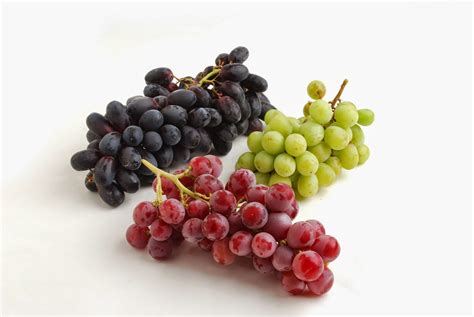 Visual Guide To Summer Grape Varieties