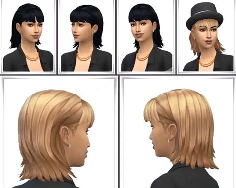Birksches Sims Blog Mcp Hair And Bangs Sims Hairs