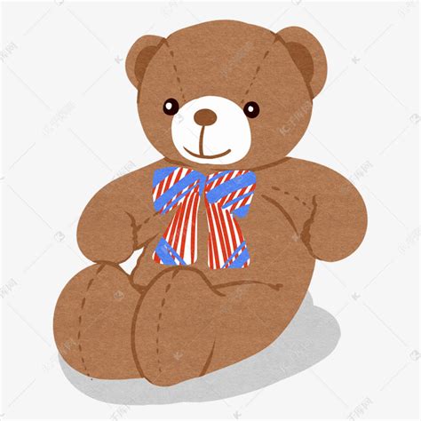 儿童节小熊毛绒玩具素材图片免费下载 千库网