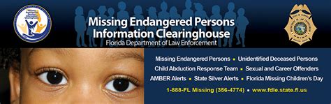 Fdle Amber And Missing Children Alert Notification