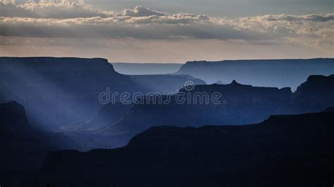 Sunset At The Grand Canyon Stock Image Image Of Mesa 104906661