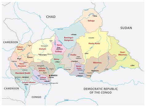Map Of Central Africa Photos Cantik