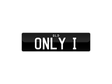 Only I Number Plates For Sale Qld Mrplates