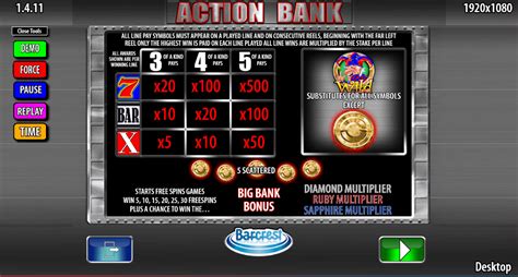 We have collected popular bank games for you to play on littlegames. Play Action Bank Slot Game Here | 10 Free Spins No Deposit