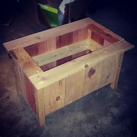 Redwood planter box | Planter boxes, Redwood planter boxes, Redwood planter