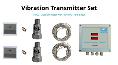 Vibration Transmitter For Xandy Vibration Monitoring Of Bearing