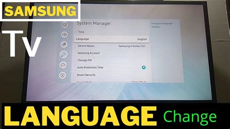 How To Change Default Language In Samsung Smart Tv Samsung Tv