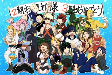 Boku No Hero Academia Class 1 A Personajes De Anime Foto En Dibujo