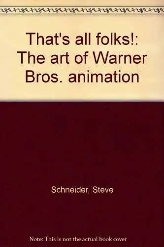 Thats All Folks The Art Of Warner Bros Animation Hardcover Good 5