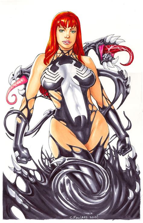 Sexy Aurora Comics Mary Jane Venom Iii By Daikkenaurora