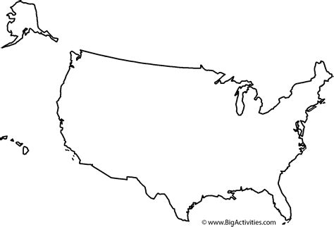 Free Printable United States Map For Kids