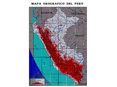 Inei Mapa Orografico Del Peru