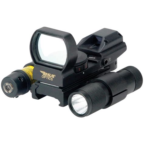 Bsa Panoramic Sight With Laser And Light 584612 Holographic And Reflex