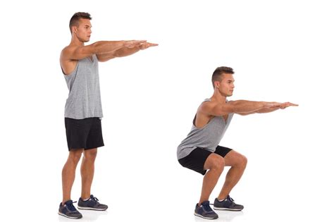 How To Do Squats Without Weights Fitness Vigil