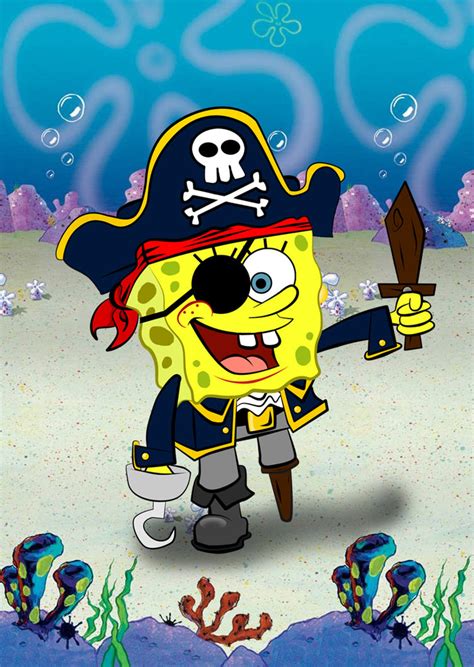 Spongebob The Pirate By M0rphzilla On Deviantart
