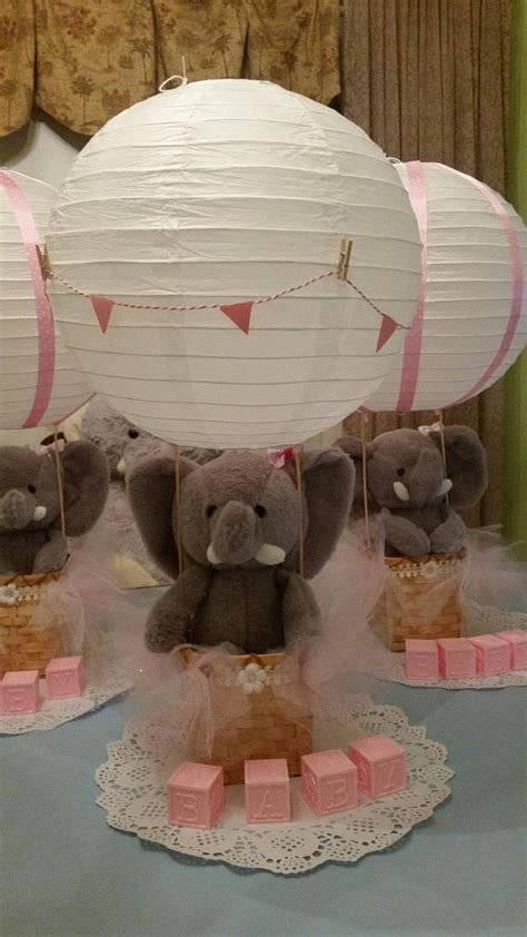 Ideas Para Baby Shower De Niña Temático De Elefantes