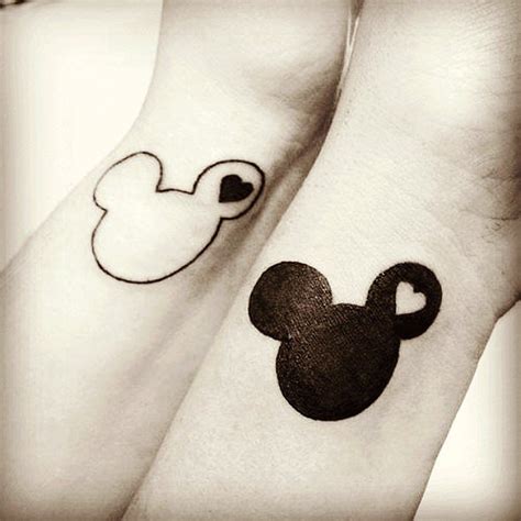 Matching Couple Disney Tattoos Popsugar Australia Love And Sex