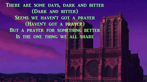 Someday By All 4 One W Lyrics From Disneys The Hunchback Of Notre