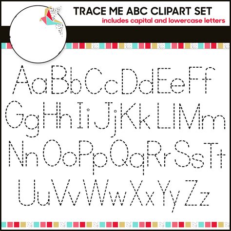 Abc Trace Templates Free Printable