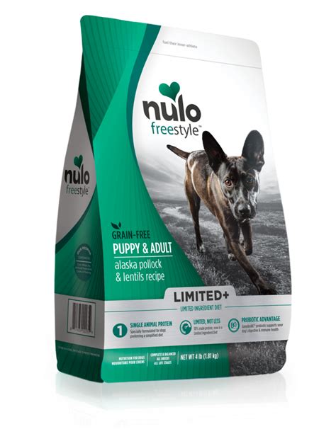 That's because feeding a canned dog food that contains too much calcium… can increase your puppy's risk of developing a crippling form of hip dysplasia… especially for certain breed sizes. Nulo FreeStyle Limited+ Grain Free Alaska Pollock ...