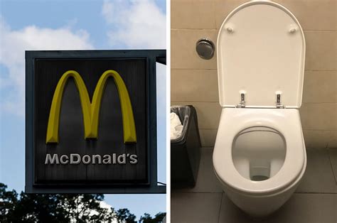 this guy had to use the toilet in mcdonald s because his rental property was so bad