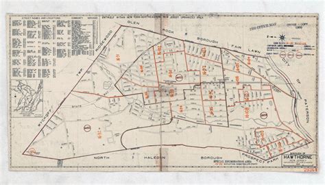 1950 Census Enumeration District Maps New Jersey Nj Passaic