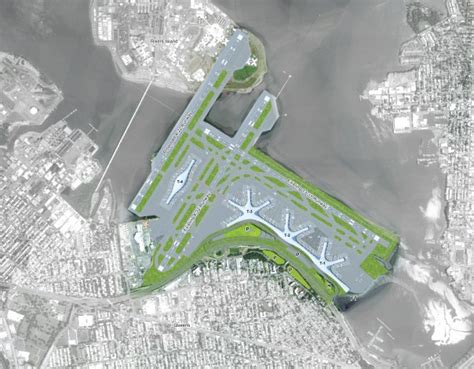 Laguardia Airport Masterplan Present Architecture